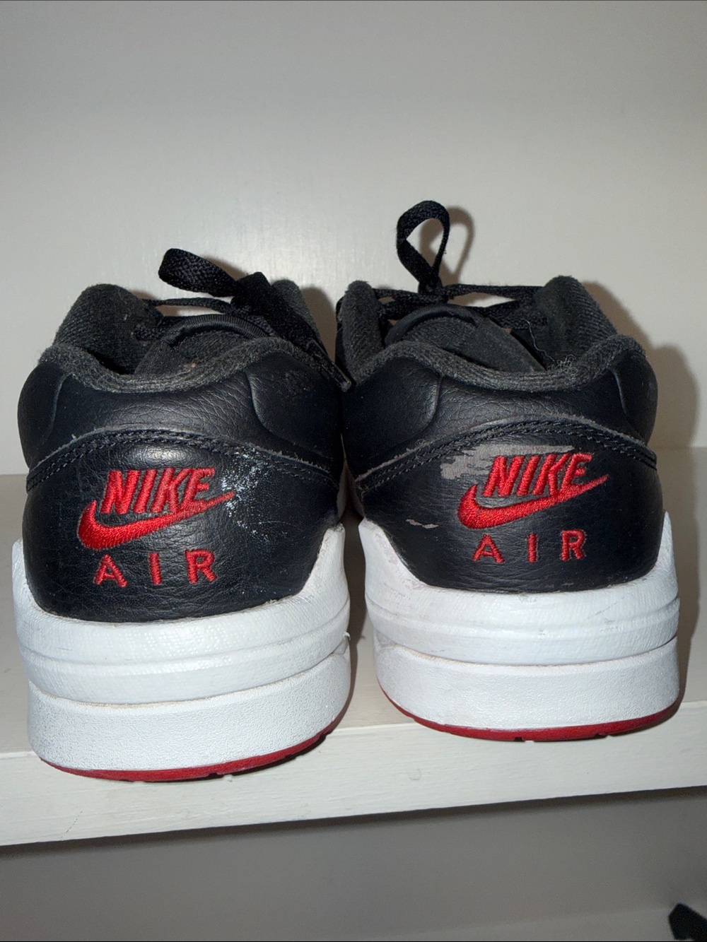 Nike Jordans Kids Black and Red Low-Top Sneakers - Picture 4 of 6